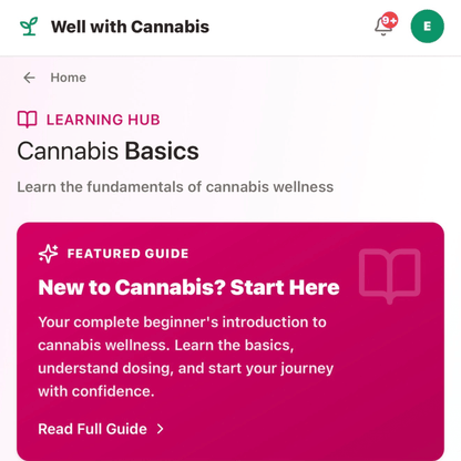 Well With Cannabis App - Shop with Emily Kyle
