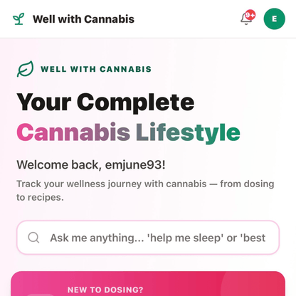 Well With Cannabis App - Shop with Emily Kyle