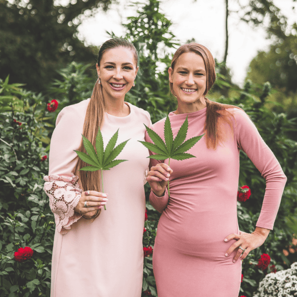 A picture of Emily Kyle & Renee Leonard from the Well With Cannabis Community