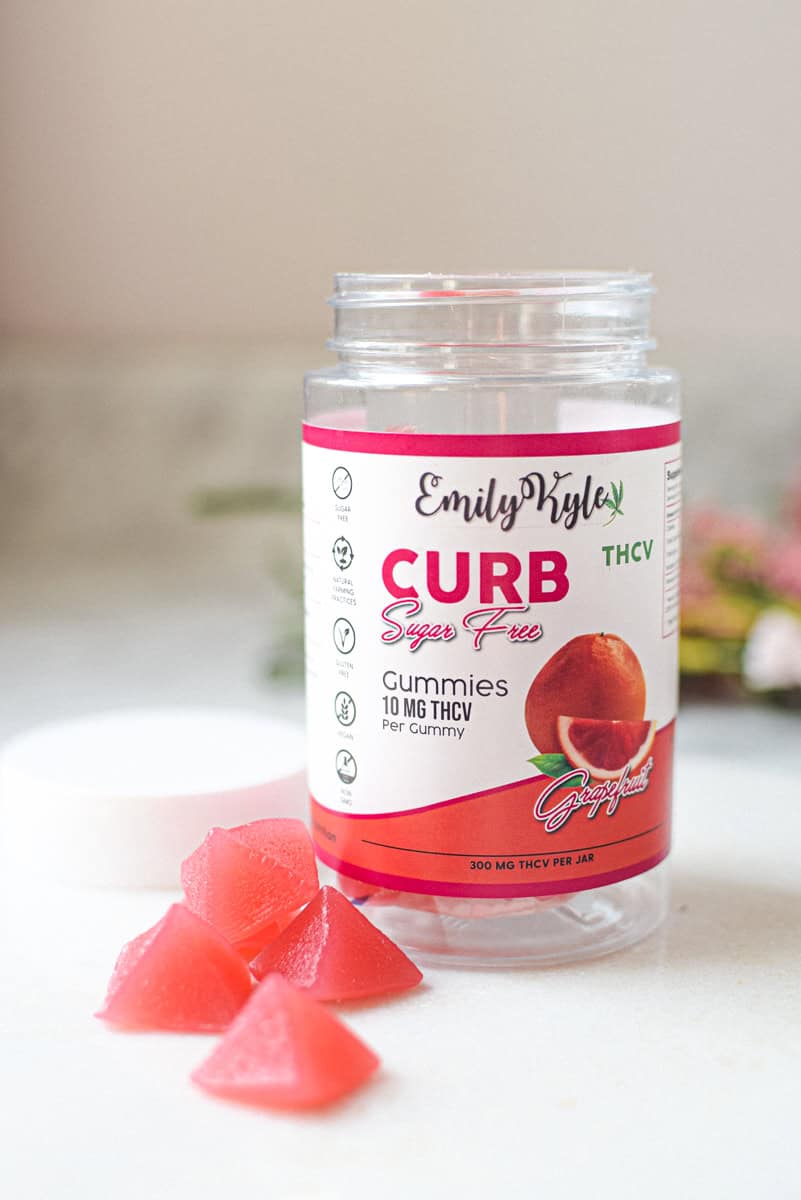 A picture of Emily Kyles THCV Curb Gummies Sugar Free